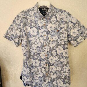 Sunrise Kingdom Hawaiian Button Down Shirt Men's Size Medium